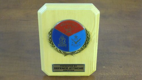 4.49. Gift from Defense Attaché of Pakistan.