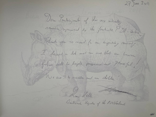 Р. Хелле, Посол Королевства Нидерландов, 27 июня 2011 г.