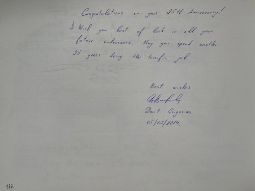 Д. Григорян, 2 мая 2019 г.