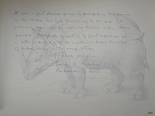 К. Параньос, Чрезвычайный и Полномочный Посол Федеративной Республики Бразилия в России.